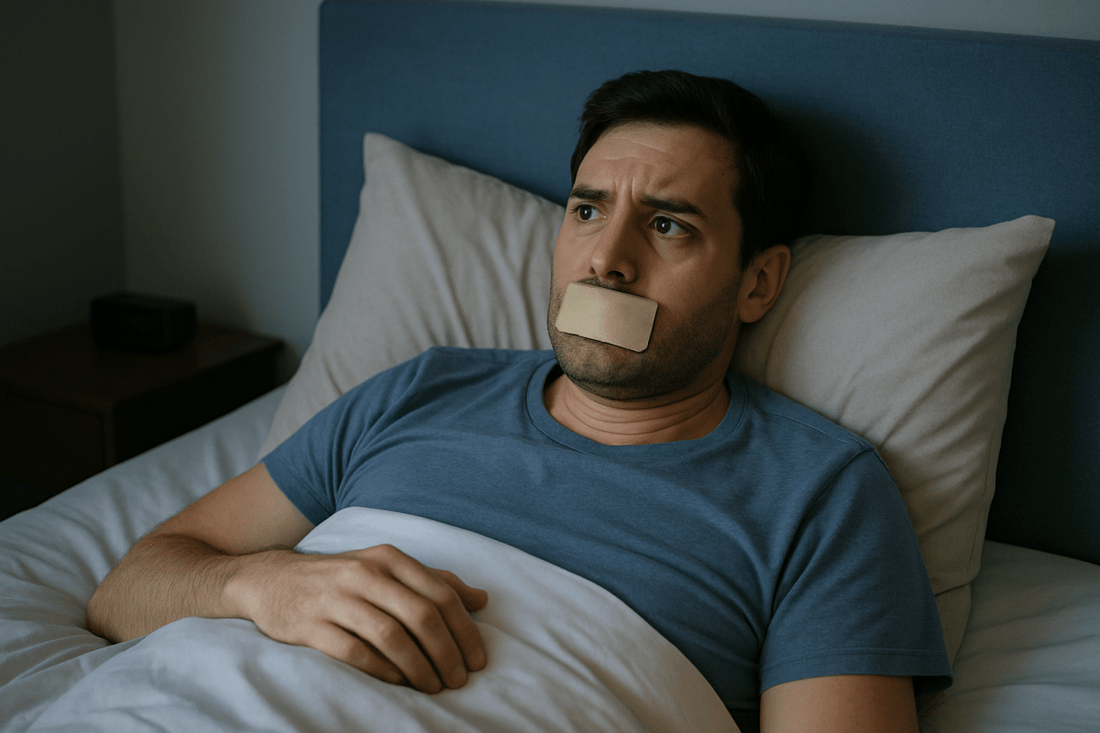 Is the Viral Mouth Tape Trend Actually Dangerous? It could be hurting you more than helping. - MouthShield